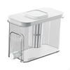 Cold Drinks Juice Container Kettle with Faucet Iced Barrel Save Space Fridge Beverage
