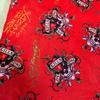 Used Ed Hardy Skull Pattern Long Stole