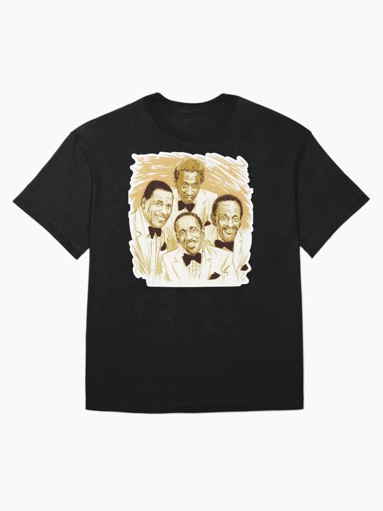 The Four Tops Modern Jazz Quartet - An Illustration by Paul Cemmick Oversized T-Shirt