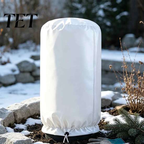 Frost Protection for Outdoor Plants Winter Plant Cover, Cloth with Zipper And Drawstring, Reusable Cold Resistant Tree Trunk Wrap Freeze Cover Garden