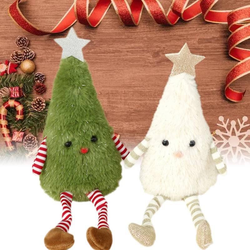 Plush Christmas Tree Toys Cartoon Plants Fill Doll Garnish Ornament Gift Party