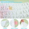 Alphabet Harz Silikonform Harz Buchstaben Zahlen Formen Alphabet Schlüsselanhänger Formen für DIY Schlüsselanhänger Schmuck Anhänger Herstellung