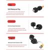 M20 RJ45 Waterproof Network Cable Connector, Panel Mount 90° Upward Port, New Energy.