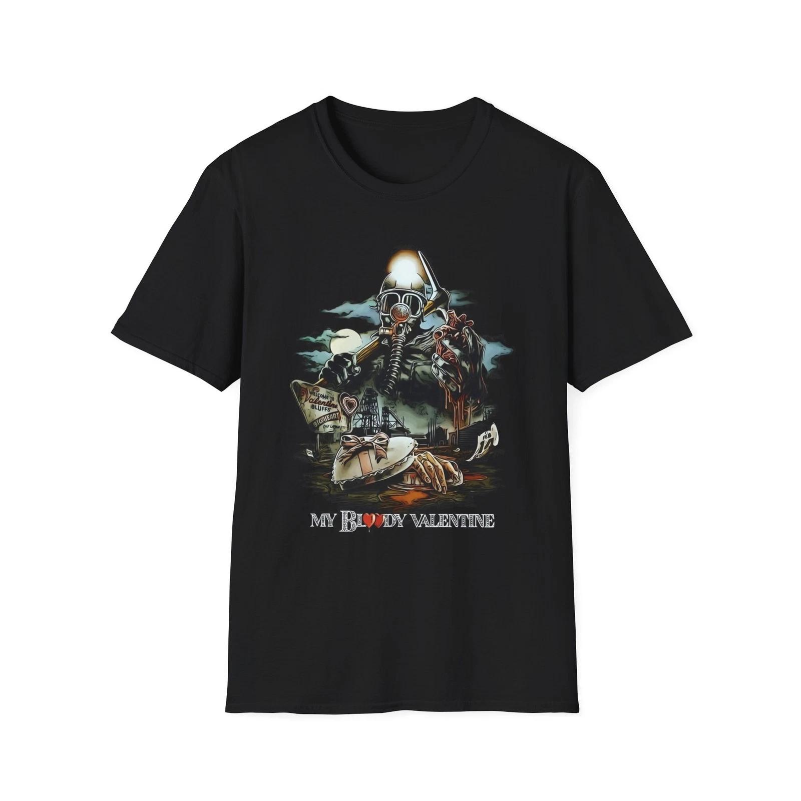 My Bloody Valentine T-Shirt | Horror Movie Art Print Graphic Tee 80 s Slasher S