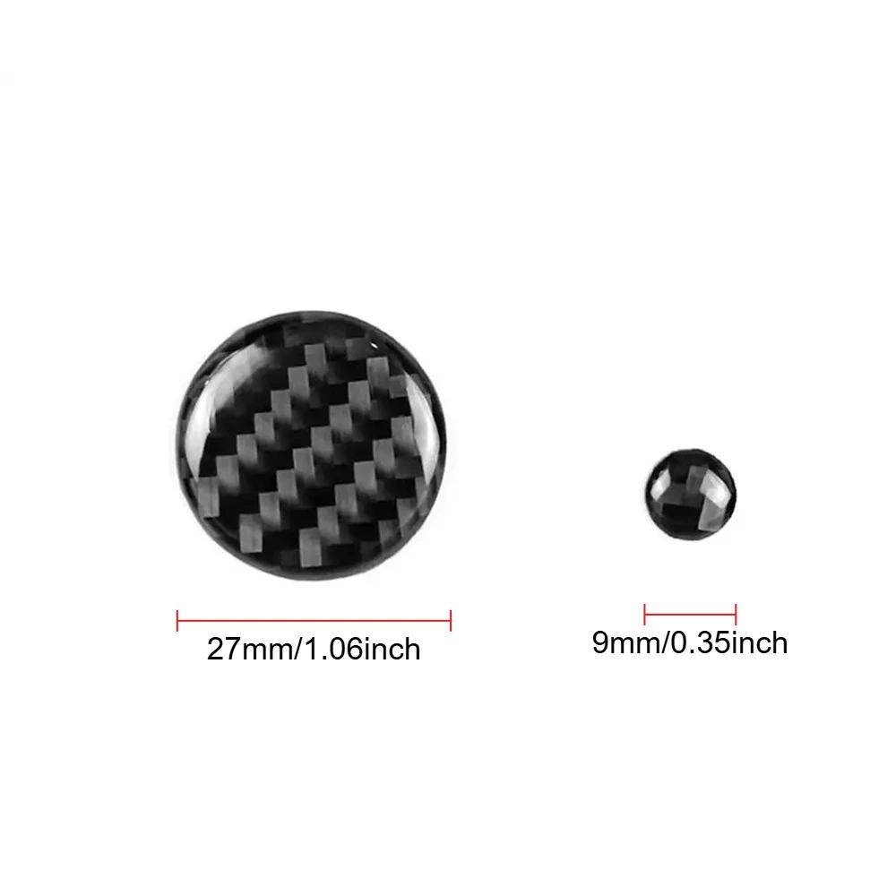 

Car Interior Start Button Cover Auto Multimedia Buttons Cover Decoration Control Panel for Mazda 3 6 CX5 CX9 Protector Knob 1Set