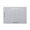 Multi-Use Dry Erase Board Calendar Anti-slip In Magnetic Calendar Board with Calendar Board Planner Reusable Magnetic Dry Erase