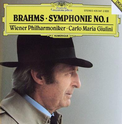 CD BRAHMS, GIULINI; VPO - Symphonie 1 4353472 Deutsche Grammo 1992 Allemagne Classique Occasion