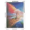 5D DIY Diamond Embroidery Scenery of A Tree Diamond Painting Cross Stitch Rhinestone Decor