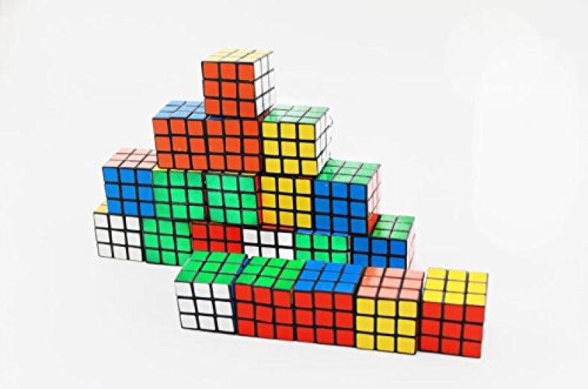 Naissant [Set of 20] Mini 3D Puzzle Keychain Set, Perfect for Events, Prizes, and Participation Prizes