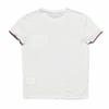 MONCLER Tricolor T-Shirt White Men's Size S Model E109180198008390Y