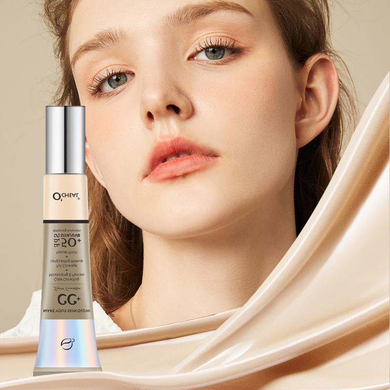 30g CC Cream Foundation Waterproff Concealer Moisturizing Sunscreen Liquid SPF 50+ Long Lasting Brightening Makeup Primer