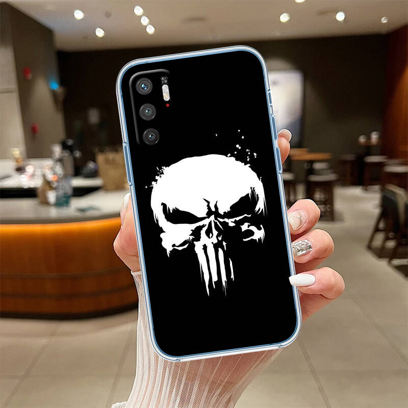 The Punisher Case for Motorola E7 E22 E20 E13 E15 E22S E30 E40 G10 G20 G04 G22 G23 G05 G75 G35 G55 G6 G7 G8 G9 Plus Power Play