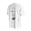 Nike X Futura Breaking Max90 T-Shirt (Asiatische Größen) Weiße Herren Streetwear HF5565100