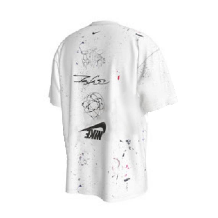 Nike X Futura Breaking Max90 T-Shirt (Asiatische Größen) Weiße Herren Streetwear HF5565100
