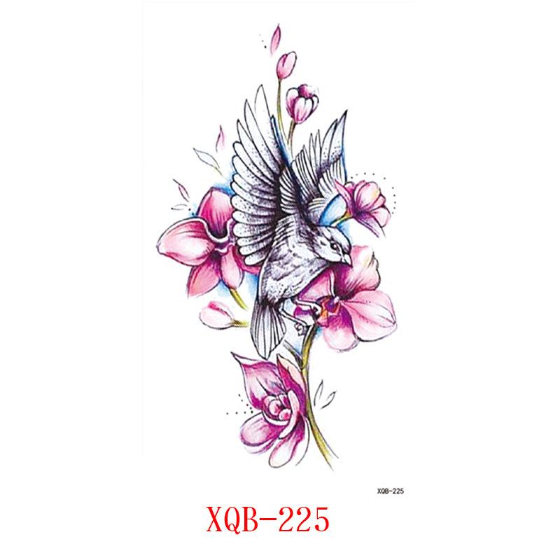 Small Full Arm Tattoo Stickers, Flower Letters, Animal Tattoo Stickers Stickers Tattoo