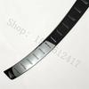For Infiniti QX70 2013 2014-2019 Rear Door Bumper Protector sill plate/ Trunk Tread Plate Trim rear styling car accessories