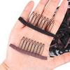 10 Pcs/Lot Cloth Wig Clips 6/8 Theeth Hair Extension Clips Wig Making Tool Wig Combs for Wig Caps