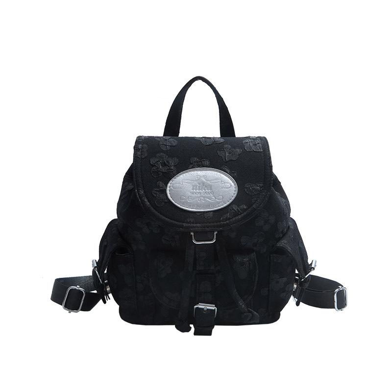 Korean version of niche design fashion trend 2025 summer new casual versatile simple high-end backpack backpack