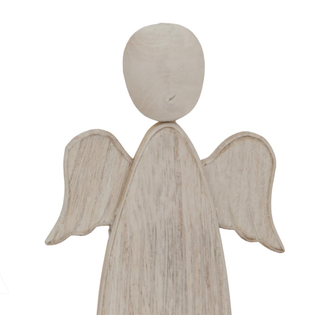 Hill Interiors White Washed Angel Christmas Decoration