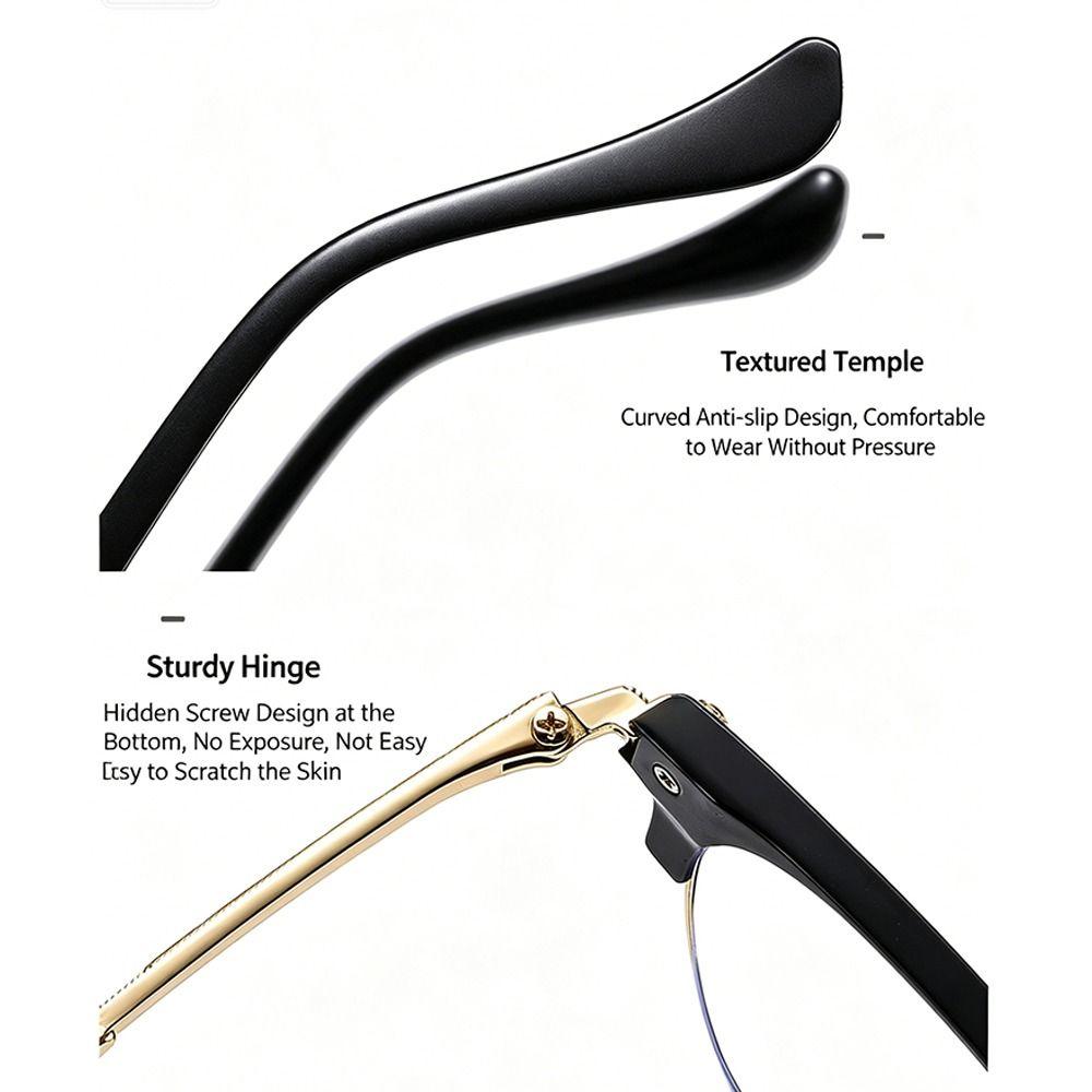 Eye Protection Anti-Blue Light Reading Glasses Ultralight Optical Spectacle Eyeglass  Men Women