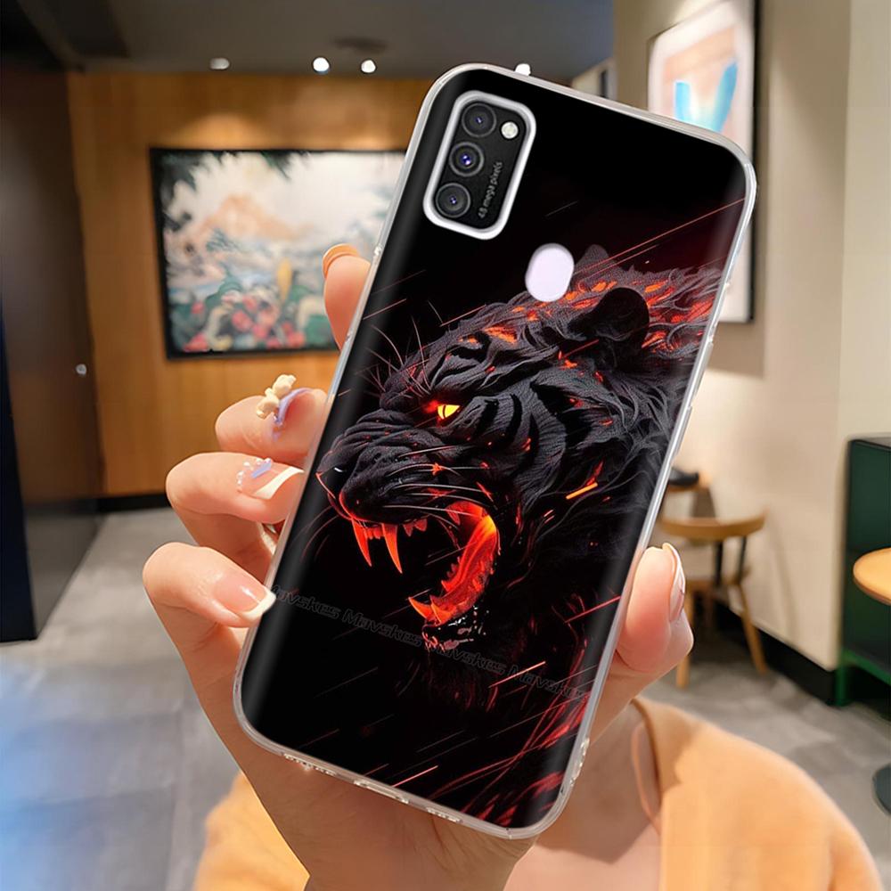 For Samsung Galaxy M21 M31 Case Soft TPU Soft Silicone Fashion Phone Case For Samsung M21 M31 Funda Luxury Back Cover Coque Para