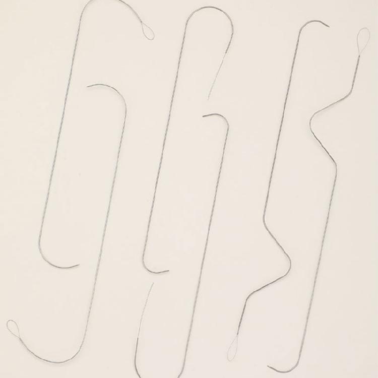 5Pieces Big Eye Curved Beading Needle Stainless Steel Bead Spinner Needle for Beaing Jewelry Making Art Craft Project