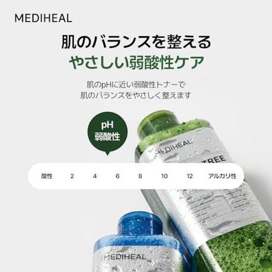 MEDIHEAL TEATREE CALMING TONER Lotion 500ml (Tea Tree) Skin Roughness Prevention Care Moisturizing