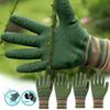 1/2/4 Pairs Gardening Gloves Thorn Proof Rose Pruning Garden Glove Protection Glove Rose Gloves for Cactus Rose and Blackberry