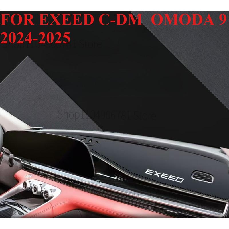 PRO EXEED C-DM OMODA 9 2024-2025 Autokoberček na palubní desku Dashmat Kryt palubní desky Stínící kryt palubní desky Kobercové příslušenství