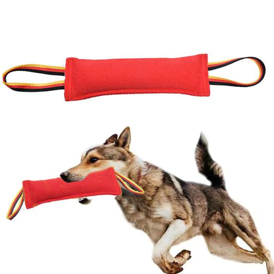 Dog Tug Toy Tear-Resistant Large Dog Bite Pillow Interactive Play Accessory Indoor Outdoor Pet Training Equipment