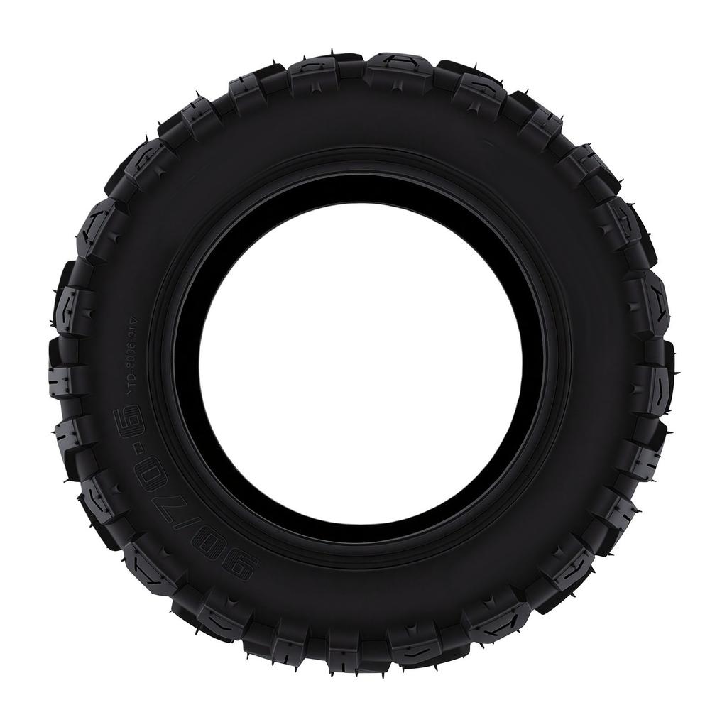 90 70 6 Off Road Tubeless Tire Puncture Proof Rubber Vacuum Tire for Quad Go Kart ATV Mini Bike Electric Scooters