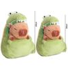 30/40cm Crocodile Capybara Plush Toy Simulation Capybara Green Crocodile Doll  Home Decor