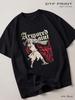 Black Armored Saint Back In T-shirt