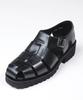 Brenowelt Romantic Fisherman Black Commando Platform Sandals 701