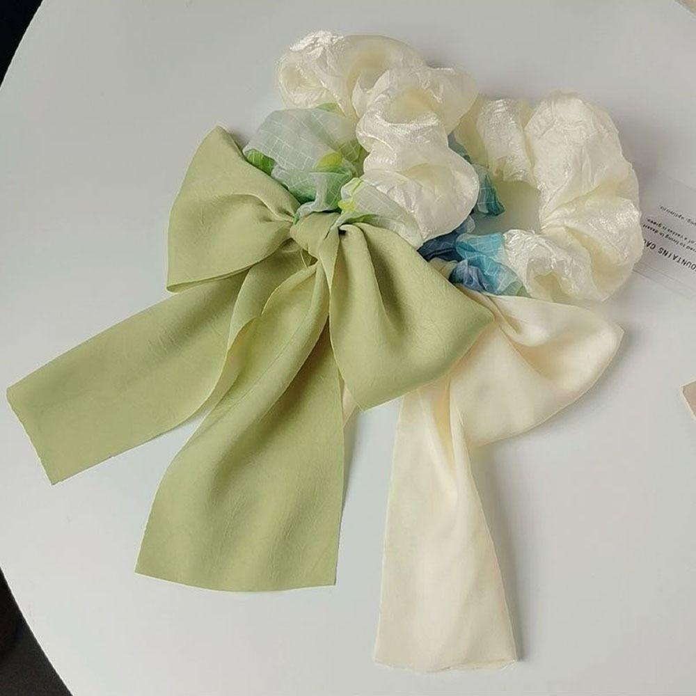 

Резинка для волос в Корейском стиле, веревка для волос с бантом, резинки для волос, женское кольцо для волос, держатель для хвоста