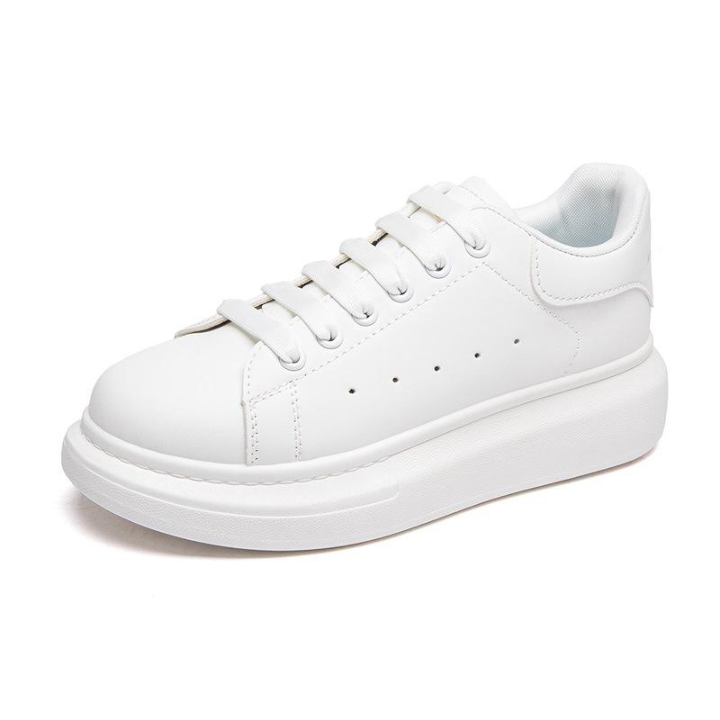 Fashion heightening little white shoes men's 2025 spring new versatile breathable casual shoes student platform non-slip sports shoes