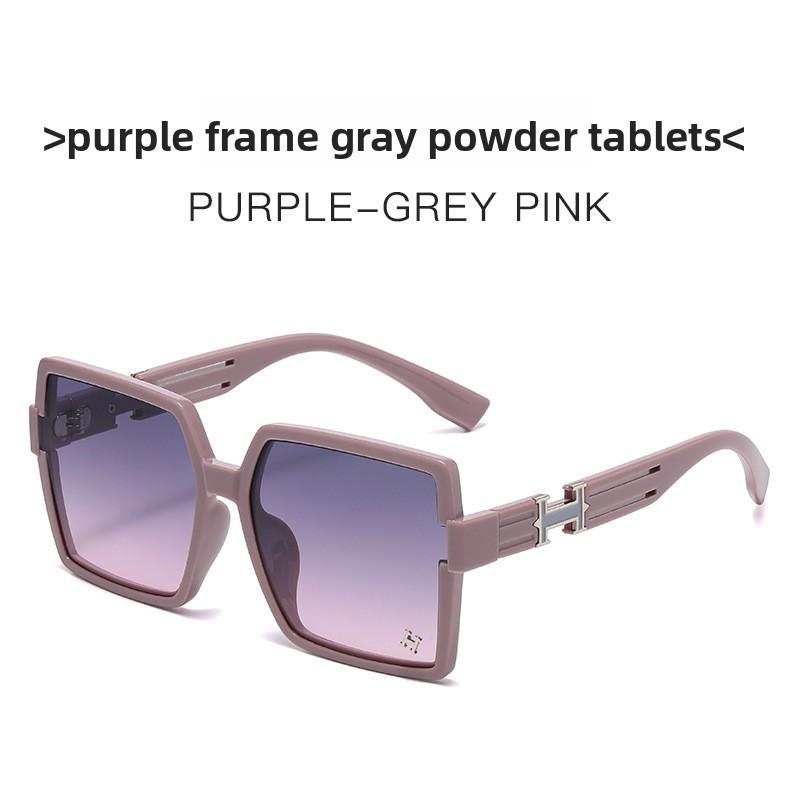 Pc Frame Oversized Sunglasses For Women With Uv400 Protection And Fashionable Style For Travel And Parties
