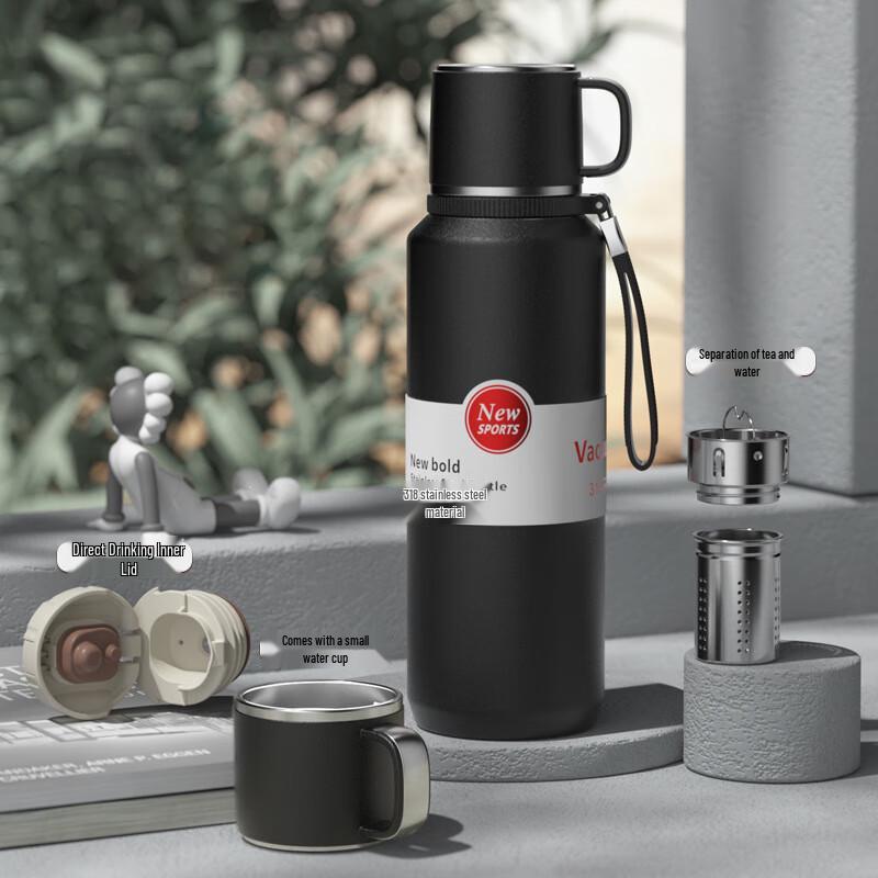 Changqi Portable Stainless Steel Insulated Tea Flask
