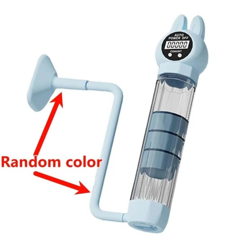 Allenatore con Manubrio per Respirazione a Resistenza Regolabile Design Ergonomico Espansore Pratico per Capacità Polmonare Con Contatore Respirazione Profonda
