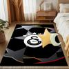 Galatasaray Football Club Crest Rug Office Floor Mat - Machine Washable for Bedroom, bedroom, livingroom, Room Decor Fan Gifts Christmas