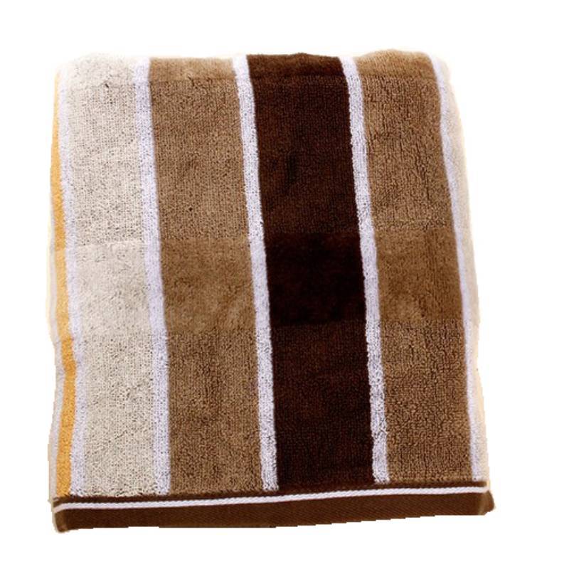 Cotton Striped Face Towel With Absorbent Thickened Fabric For Home Use Adults S
