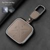 Metal And Leather 4 Button Car Key Case Cover For Zeekr X 001 009   Car Key Case Protect Fob