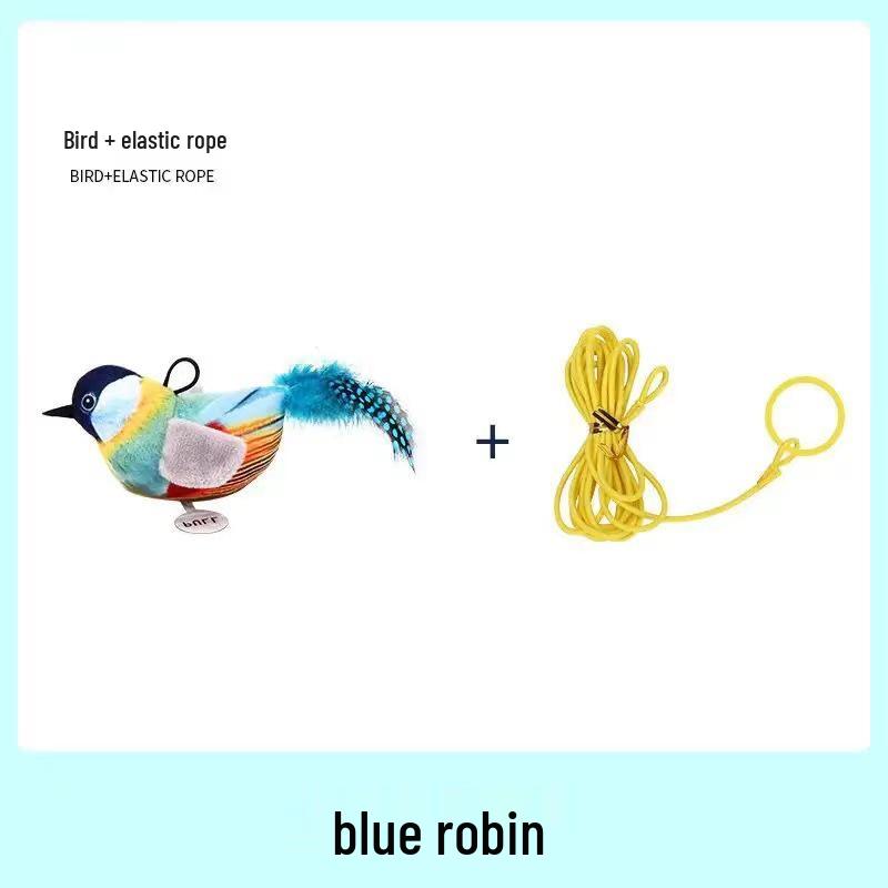 Kätzchen Zahnen Feder Reizspielzeug - Kratzfest & Selbstbeschäftigung Langeweile Vertreibung