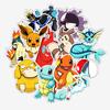 50Pcs Pokemon Anime Stickers Pikachu Sticker Pack Waterproof Phone Case Cute Laptop Skin Kawaii Stationery Art Supplies
