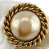 CHANEL vintage With box Earring gold Women Storage box Used