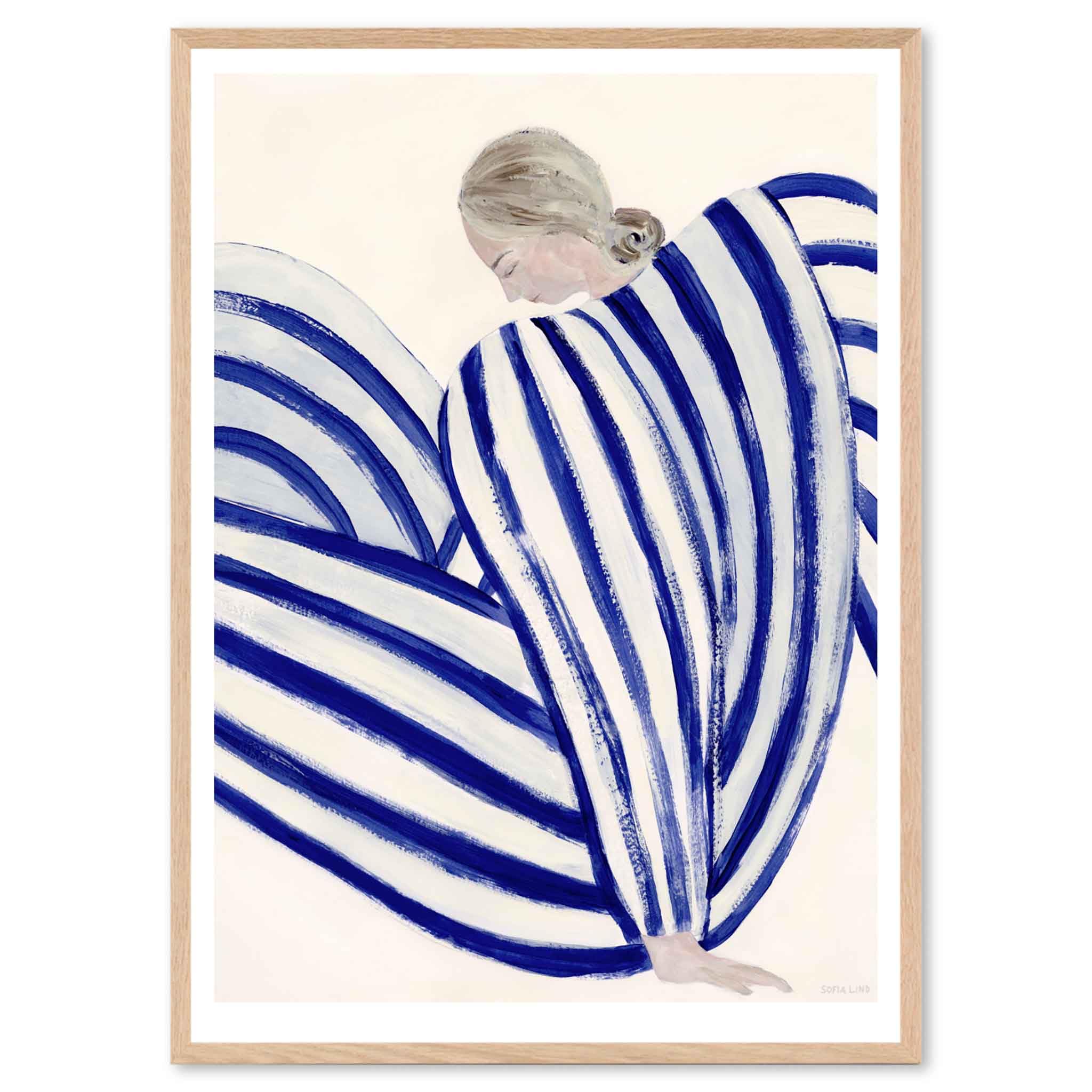 

THE POSTER CLUB Poster Blue Stripe at Concorde (50x70cm)