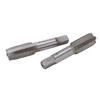 2Pcs Straight Flute Tap High Speed Steel   Hand Flute Tap Standard Screw Tapping Tool