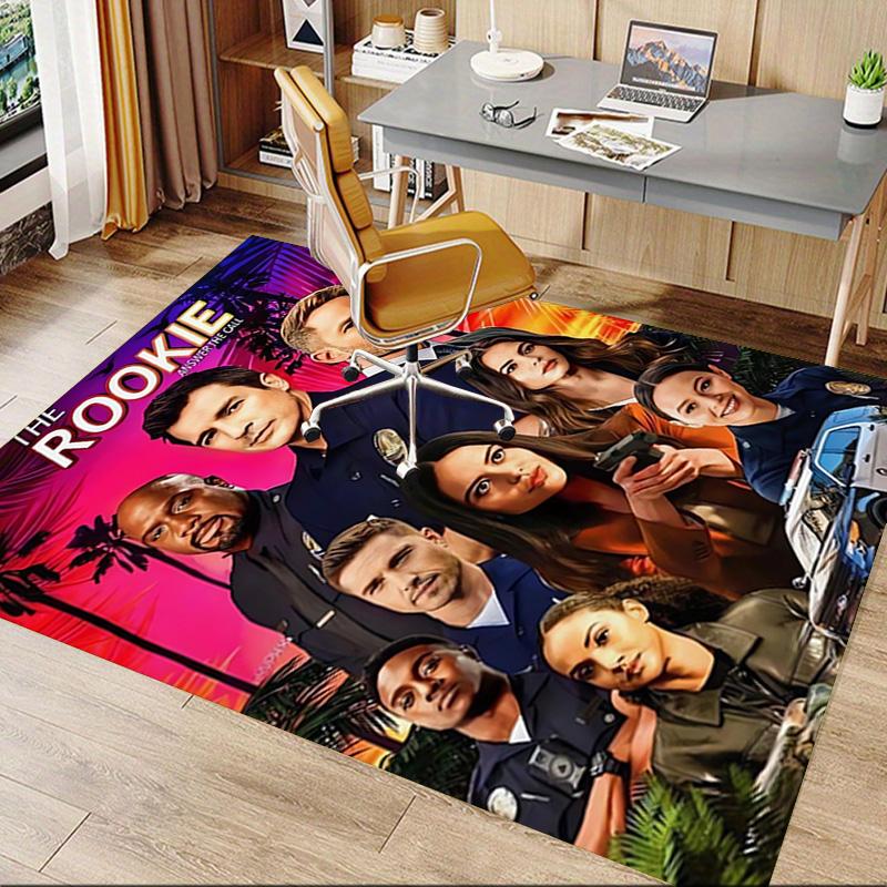 The Rookie City Lights Carpet For Playroom Bedroom Living Room Sofa Home Decorkids Game Area Rug Nonslip Floor Mat