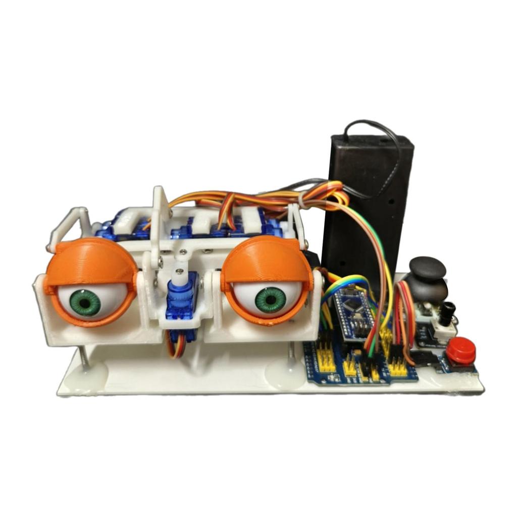 Animatronic Eyes for Robotic Bionic Eye Creative Robotics Project Open Source 3D Printing