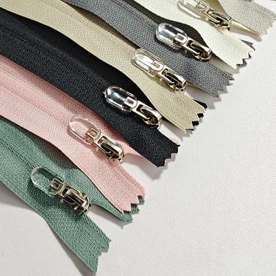 10ks barevných náhradních sportovních oděvů na opalovací krémy, oděvy, doplňky k obleku, nylonový reverzní zip